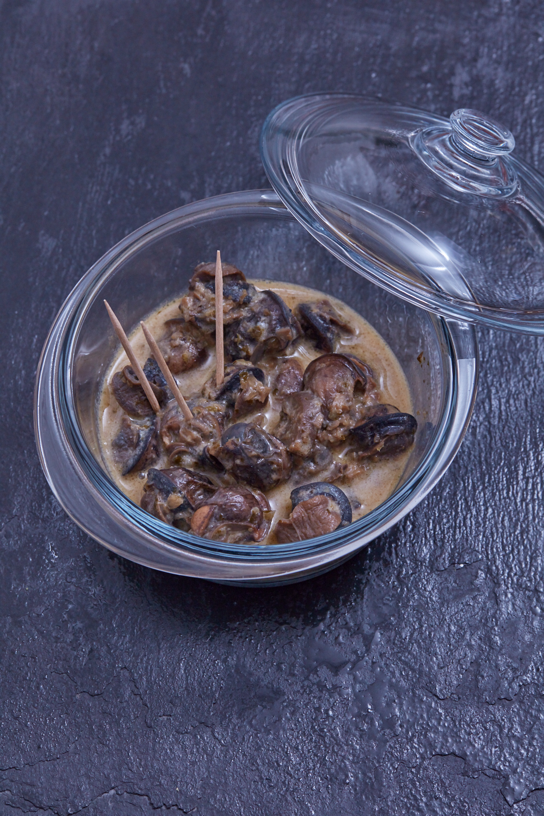 Fricassée d'escargots