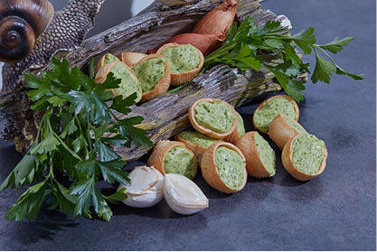 croquilles d'escargots